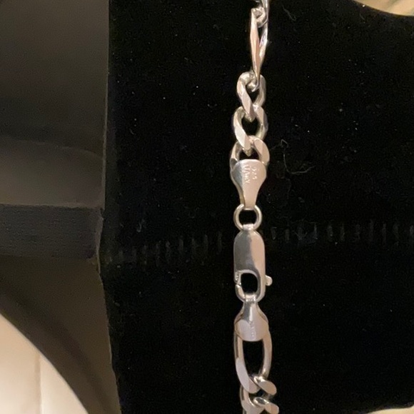 Brand new cigars chain link marked 925 silver - Picture 3 of 3